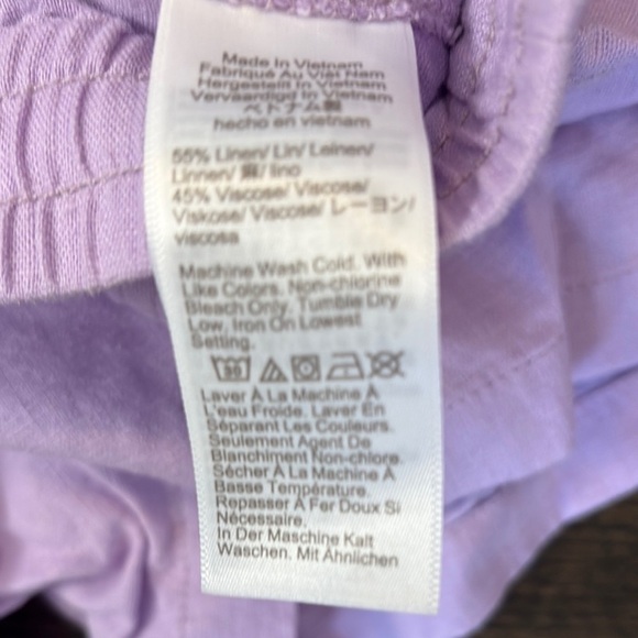 NWT- Light Purple Casual Shorts by JCrew (size XS) - Picture 2 of 6